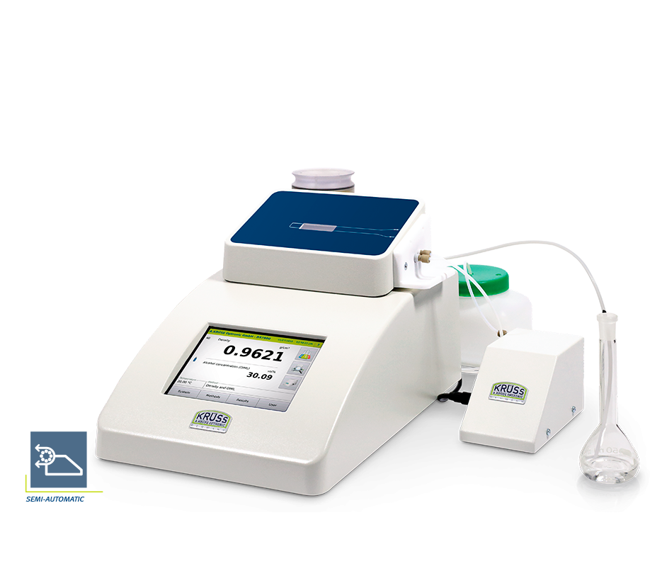 Medidores de densidad para suministro de muestras semiautomático Set 3