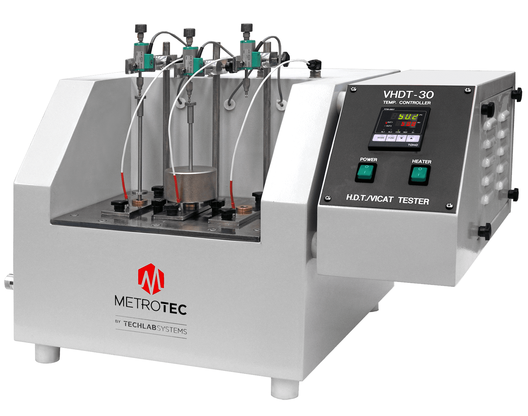 Equipo de Ensayos "HDT-VICAT" Modelo VHDT-30