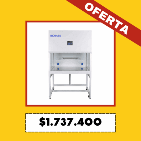 CABINA PARA PCR C/LUZ UV Y FILTRO HEPA, 1,0 METRO