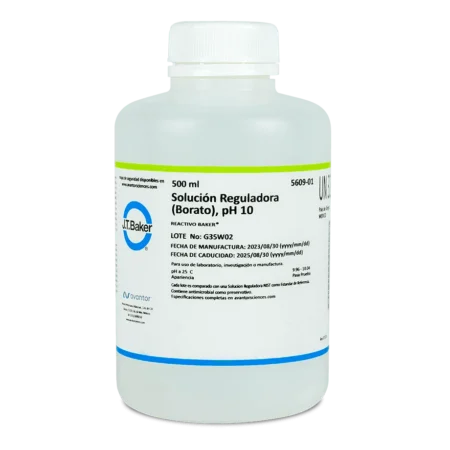Solución Reguladora ph10 borato 500 ml