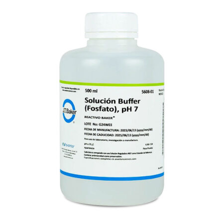 Solución Reguladora ph7 fosfato 500 ml